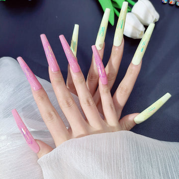 Pink Glimmer Veil