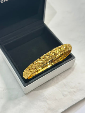 Royal Weave Gold Bangle SZ09-1