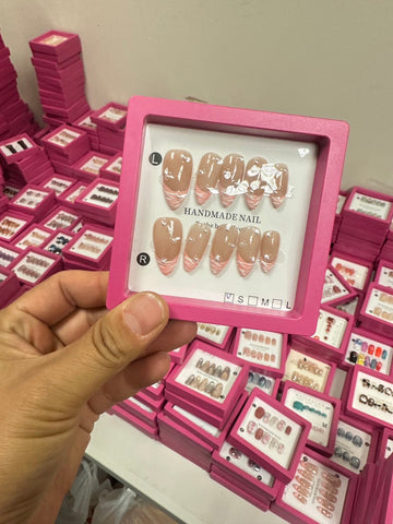 CRYSTAL SHINE – Long Coffin Nails