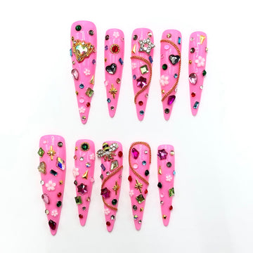 PINK CLOUD – Dreamy Short Nails