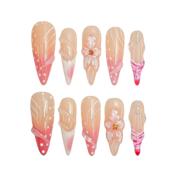 DAISY DAY โ Floral Press-On Nails