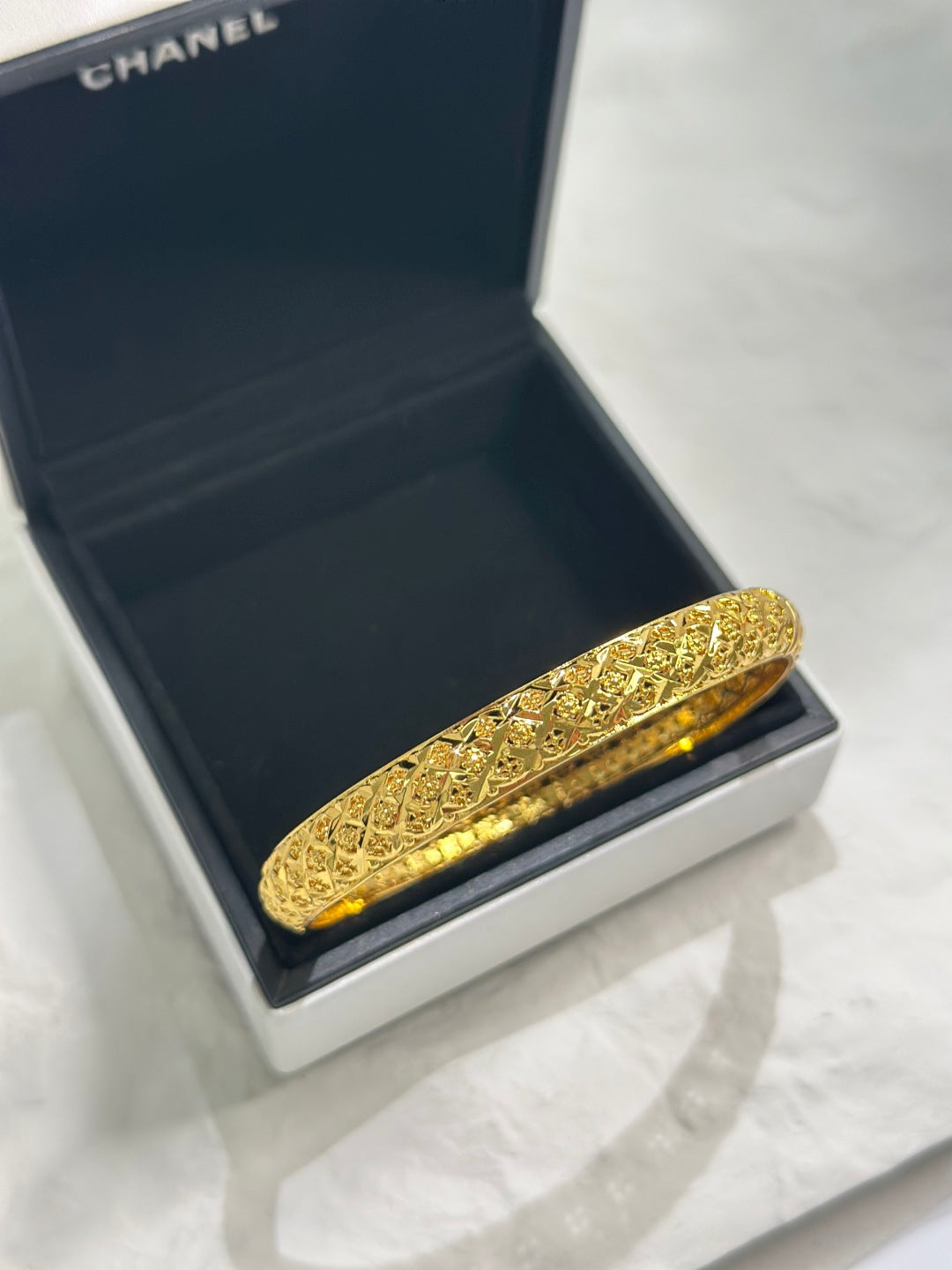 Royal Weave Gold Bangle SZ09-1