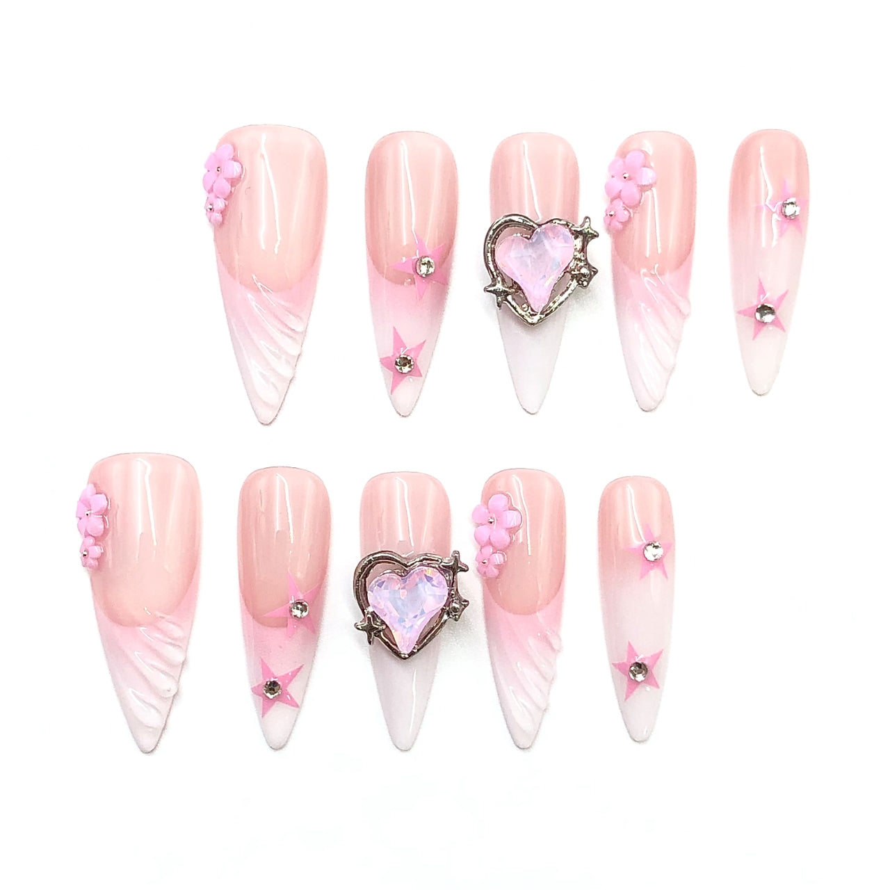 MINI BLOOM – Press-On Nails