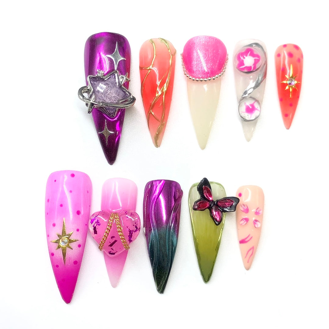 MATTE CHIC – Short Square Press-Ons